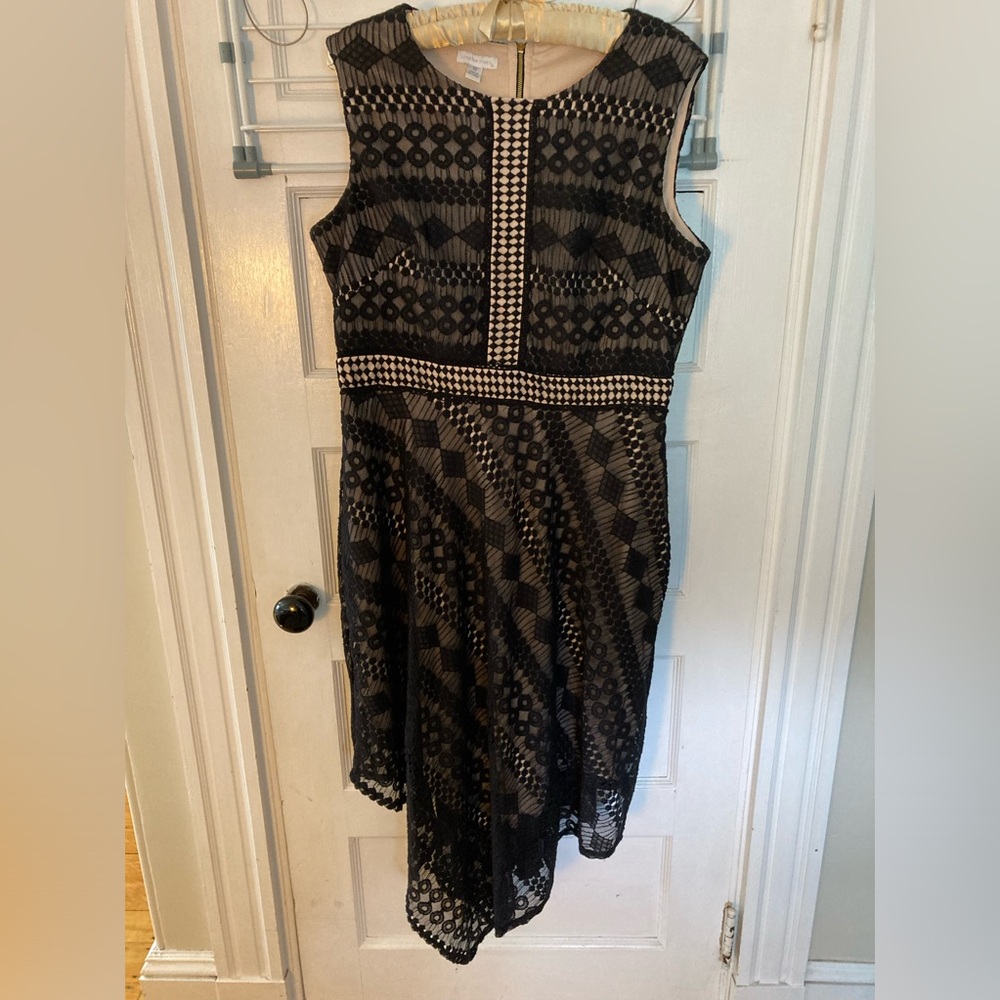 Asymmetrical party dress, size 12